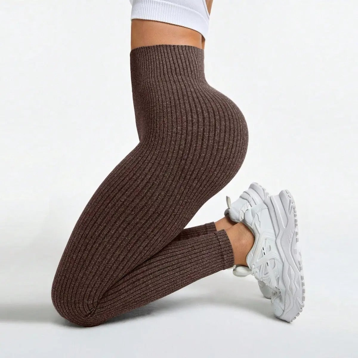 Women's Seamless High-Waist Tummy Control Yoga Leggings