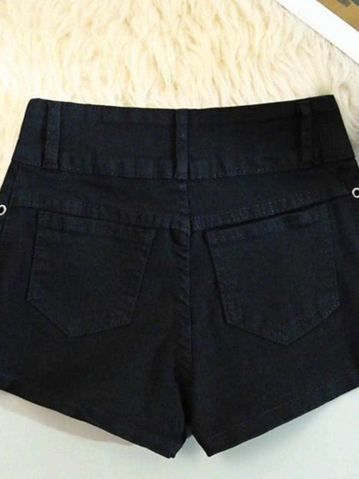 Women's Lace-Up Casual Streetwear Shorts